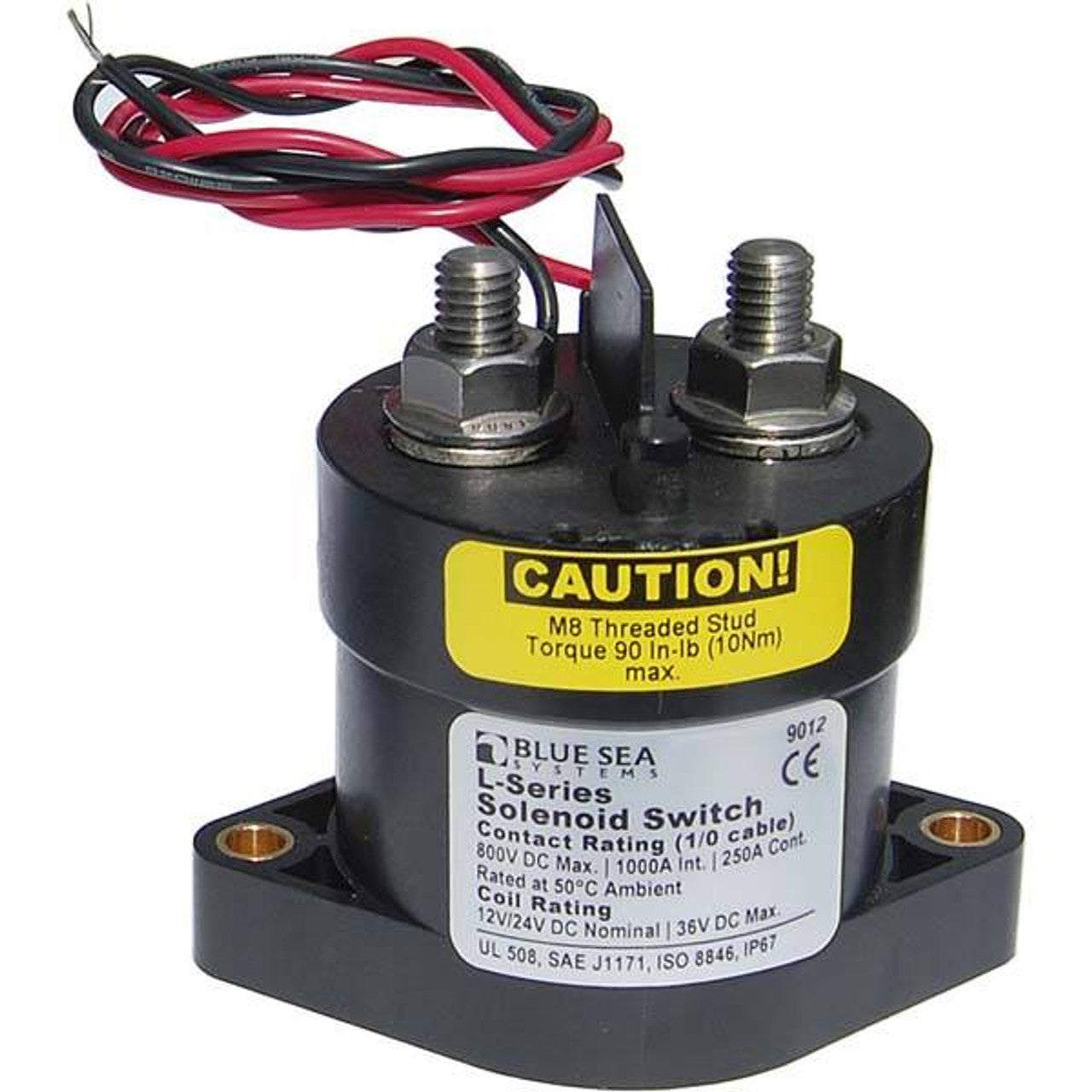 Blue Sea L-Series Solenoid Switch 12 - 24V